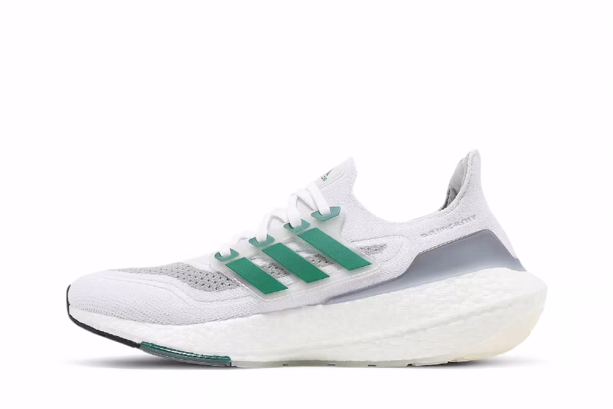 Adidas UltraBoost 21 White Sub Green, view 4