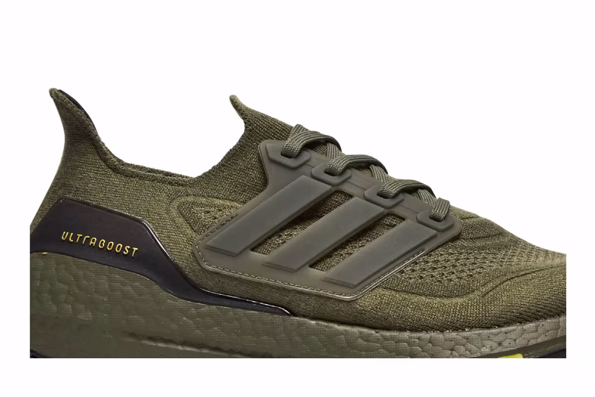 Adidas UltraBoost 21 Focus Olive, view 3