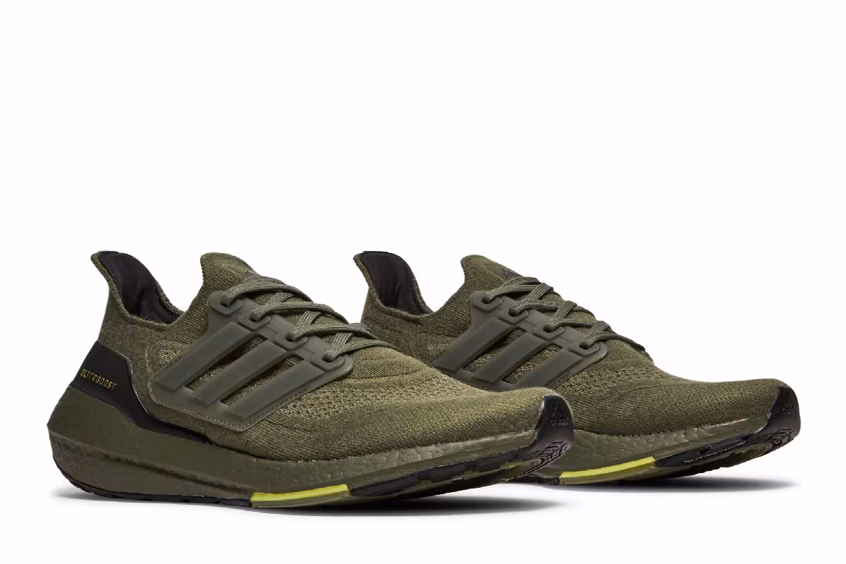 Adidas UltraBoost 21 Focus Olive, view 9