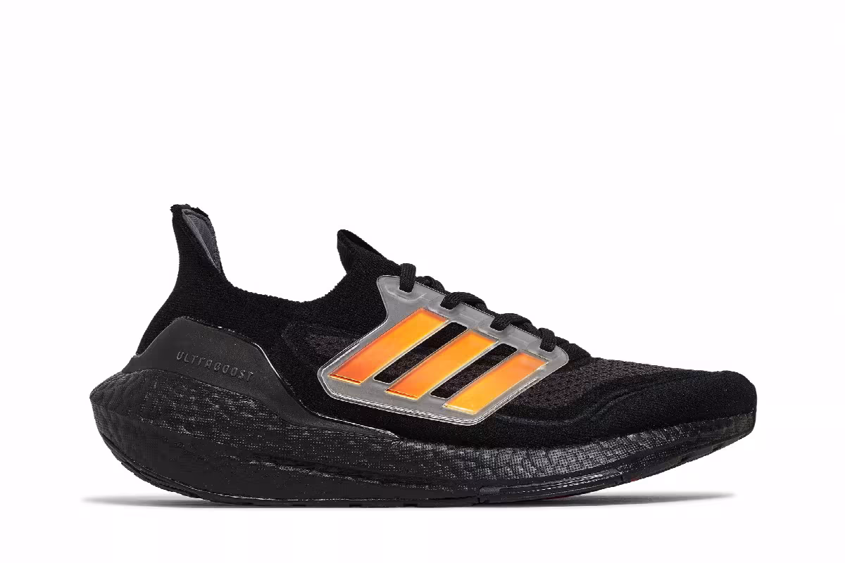adidas UltraBoost 21 Black Iridescent, view 2