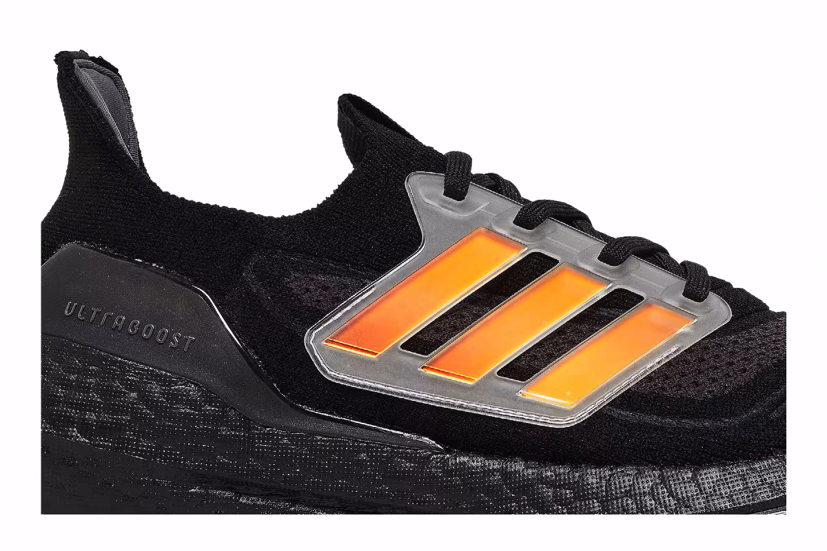 adidas UltraBoost 21 Black Iridescent, view 3