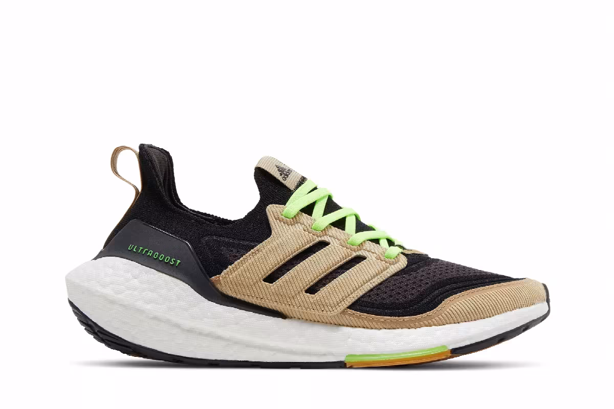 adidas UltraBoost 21 Black Beige Tone, view 2