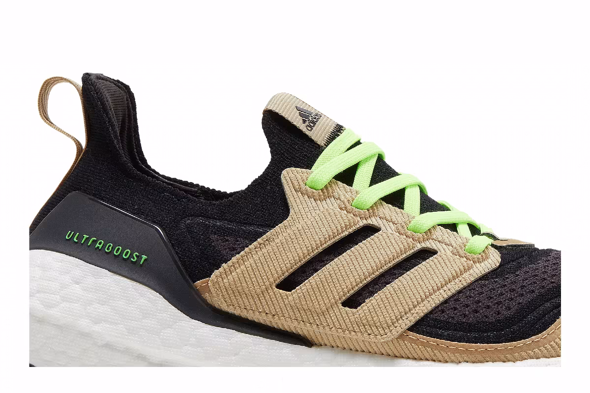 adidas UltraBoost 21 Black Beige Tone, view 3