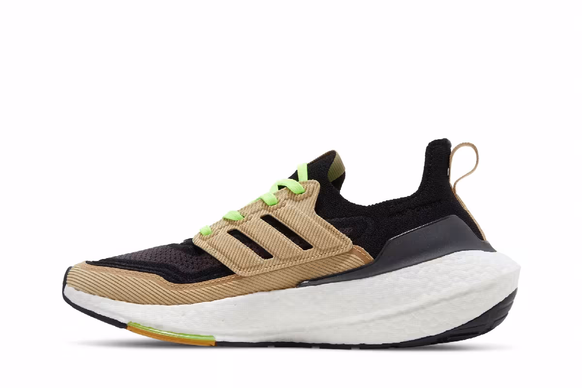 adidas UltraBoost 21 Black Beige Tone, view 4