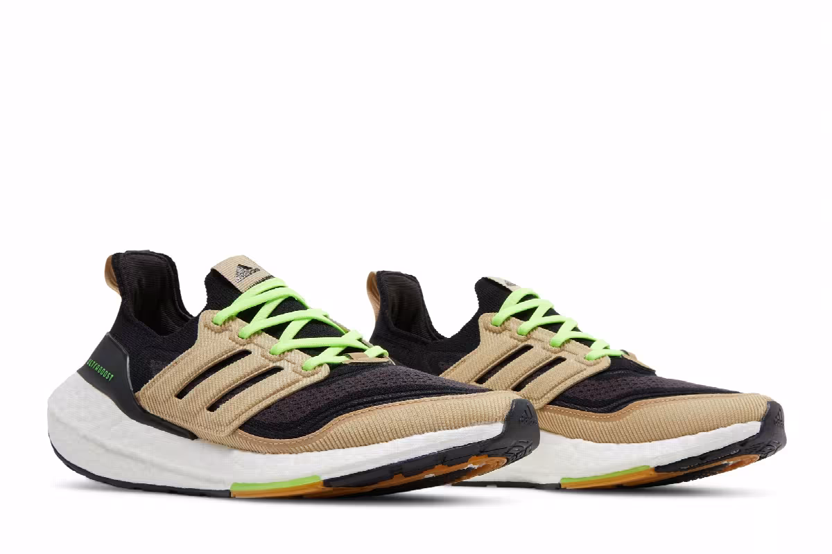 adidas UltraBoost 21 Black Beige Tone, view 9