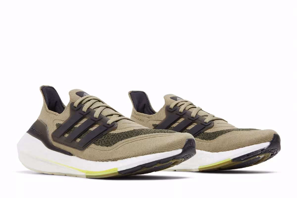adidas UltraBoost 21 Orbit Green, view 9