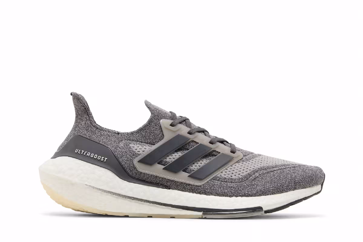 adidas UltraBoost 21 Solid Grey, view 2