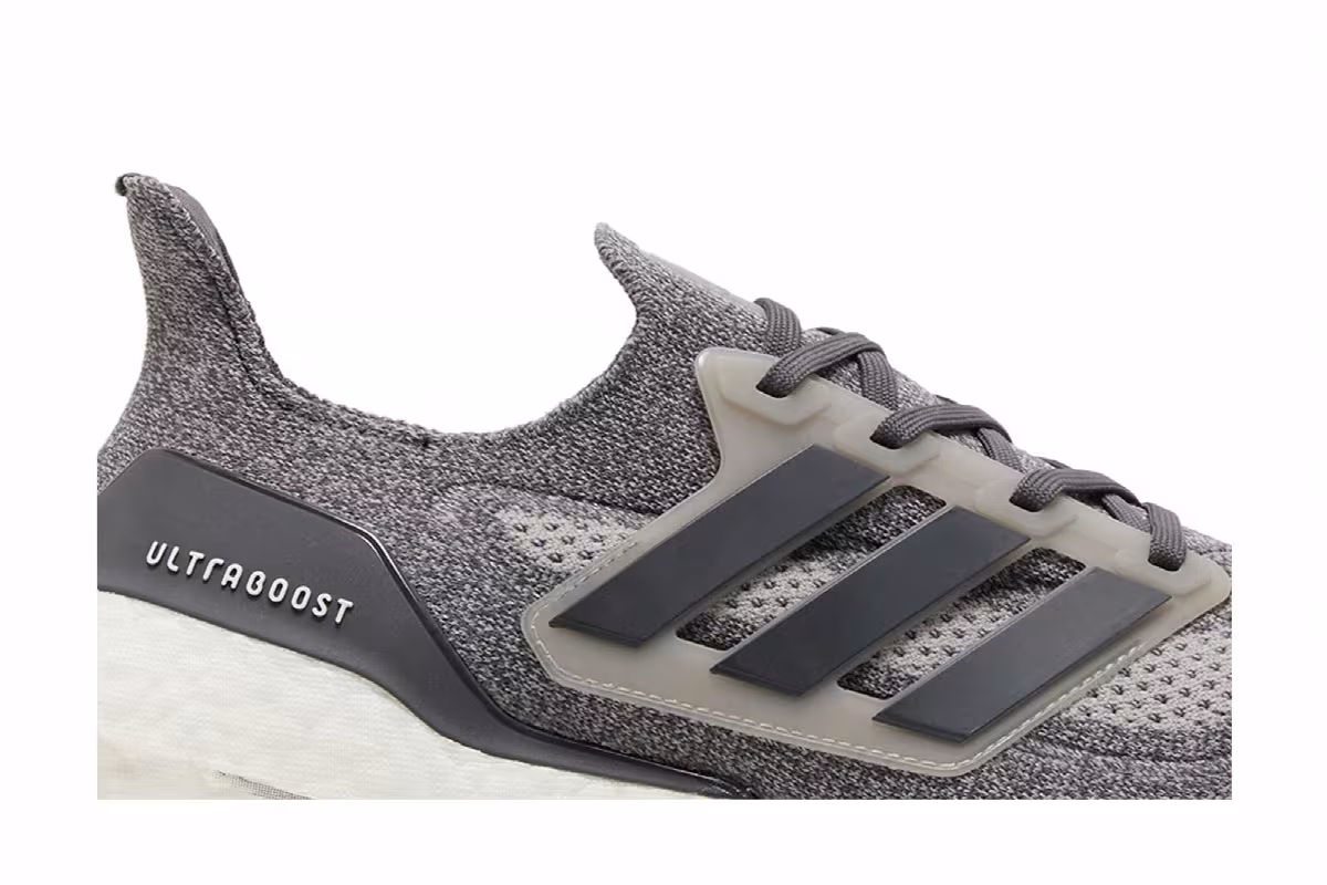 adidas UltraBoost 21 Solid Grey, view 3