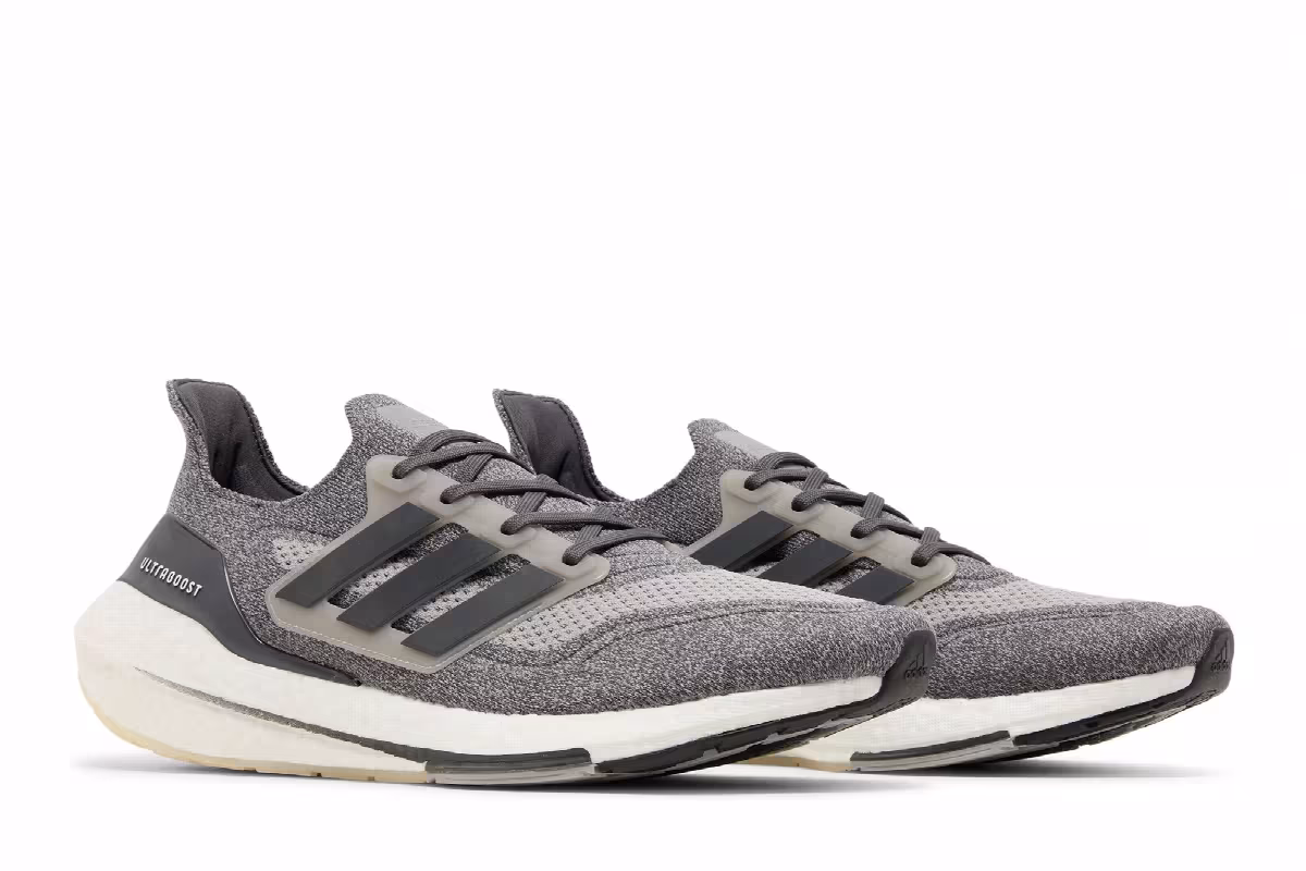 adidas UltraBoost 21 Solid Grey, view 9