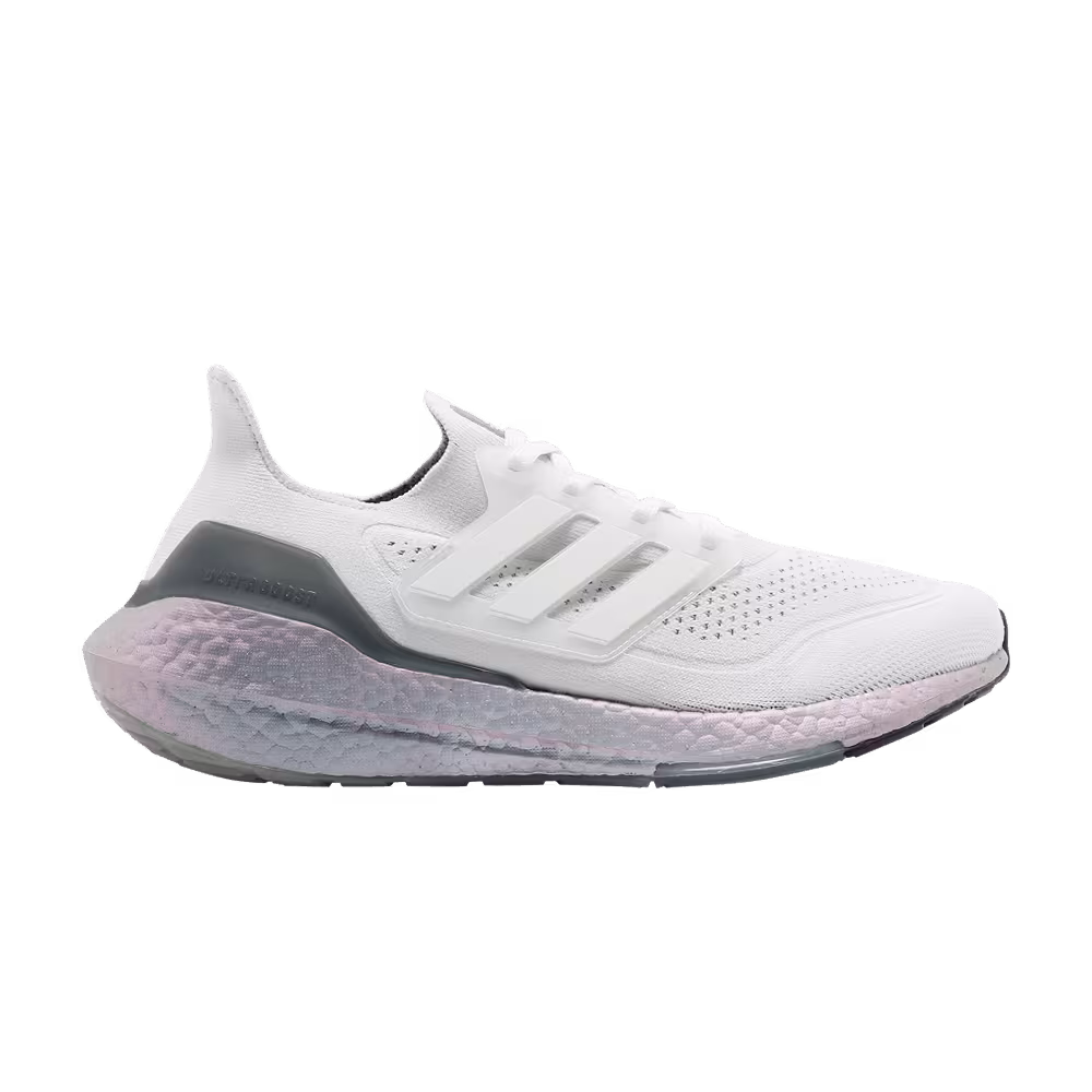 adidas UltraBoost 21 Crystal White Hazy Green