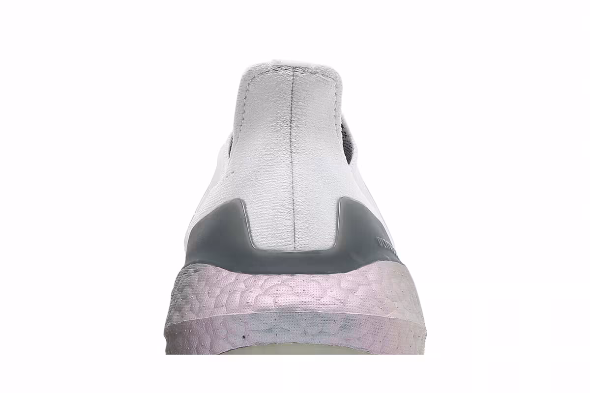 adidas UltraBoost 21 Crystal White Hazy Green, view 8