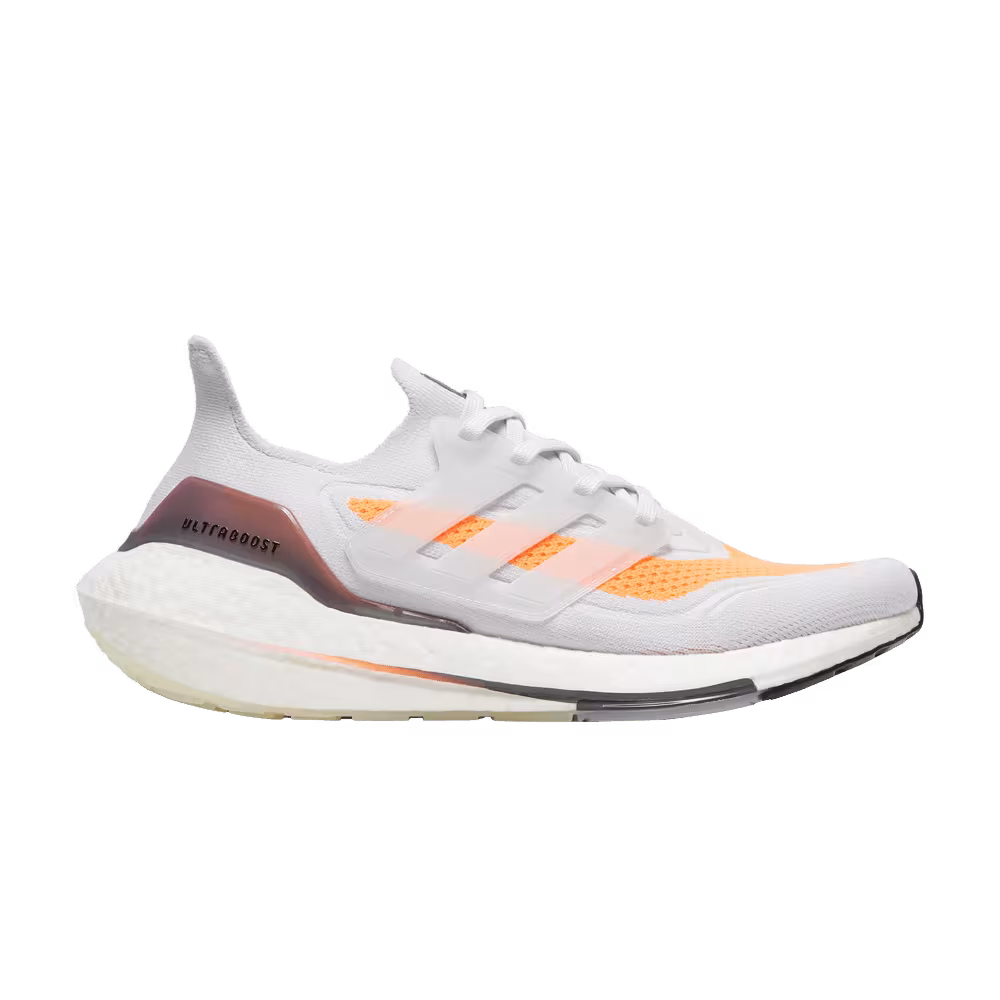 adidas UltraBoost 21 Grey Screaming Orange