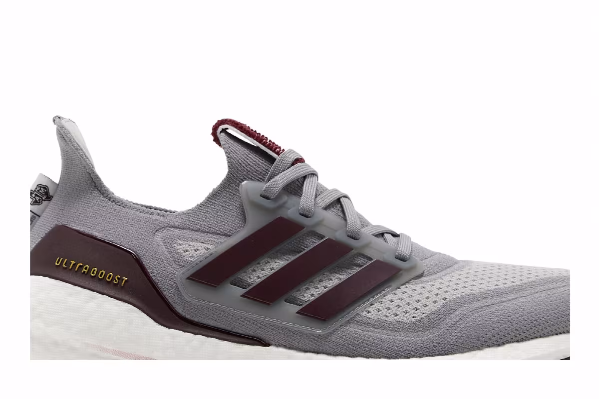 adidas UltraBoost 21 NCAA Pack - Texas A&M, view 3