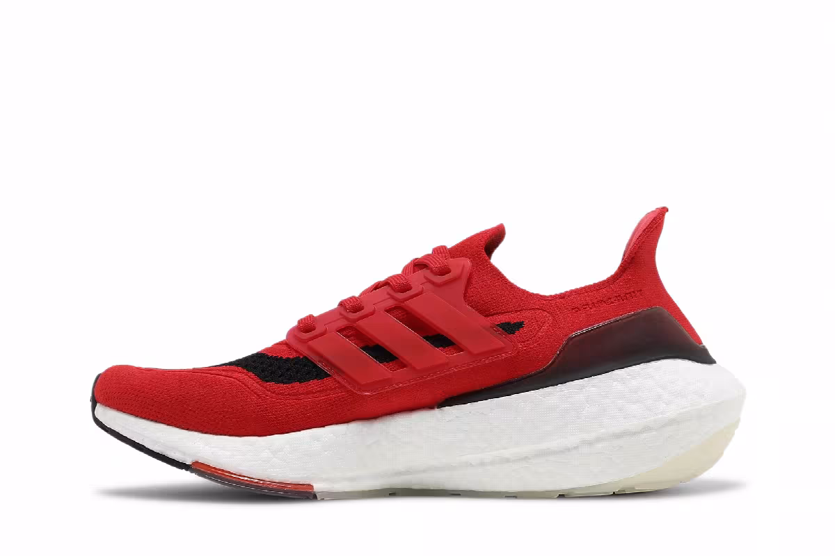 adidas UltraBoost 21 Vivid Red, view 4