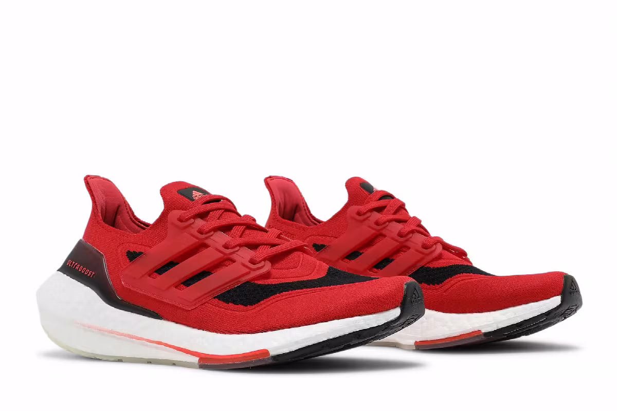 adidas UltraBoost 21 Vivid Red, view 9