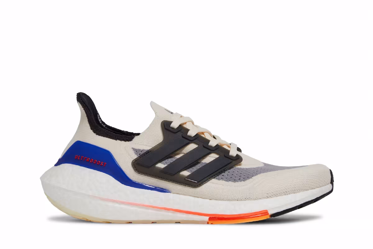 Adidas UltraBoost 21 Wonder White Carbon, view 2