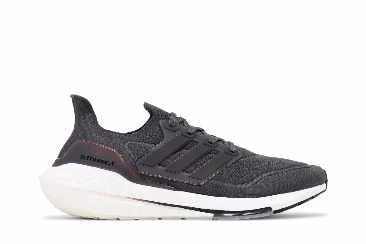 Adidas UltraBoost 21 Grey Screaming Orange, view 2