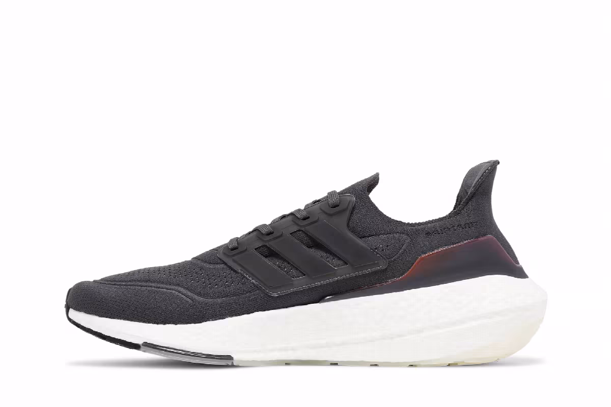 Adidas UltraBoost 21 Grey Screaming Orange, view 4