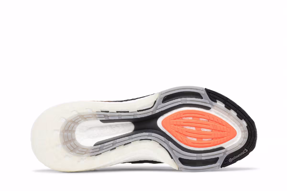 Adidas UltraBoost 21 Grey Screaming Orange, view 5