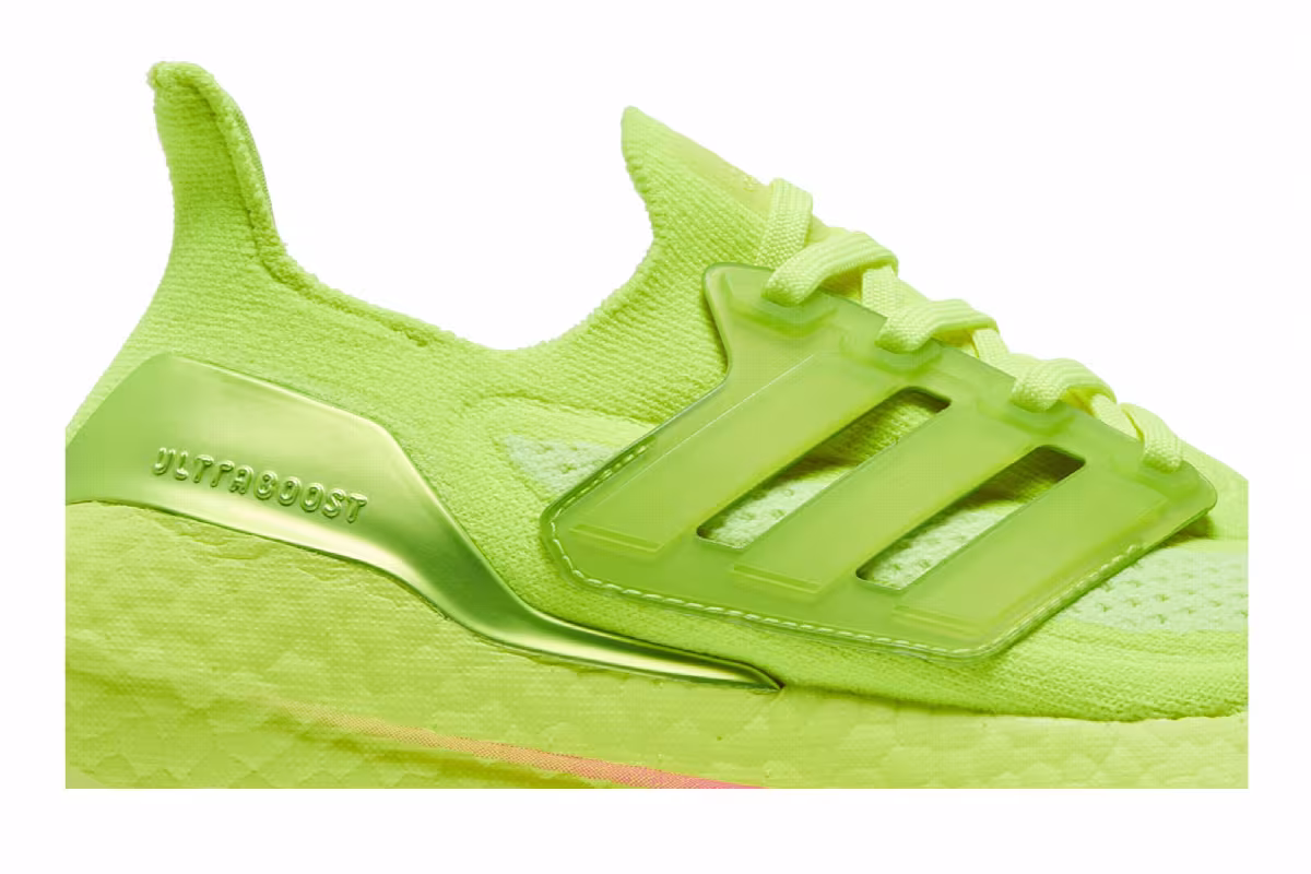 Adidas UltraBoost 21 Solar Yellow, view 3
