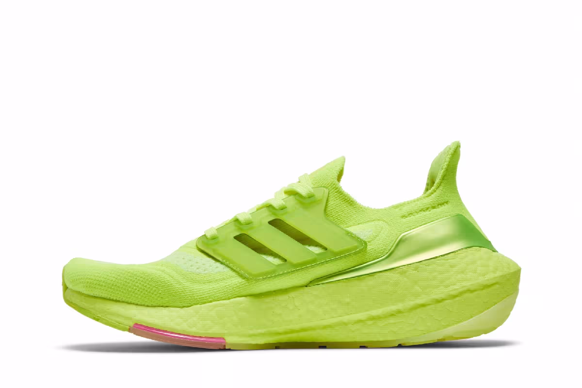 Adidas UltraBoost 21 Solar Yellow, view 4