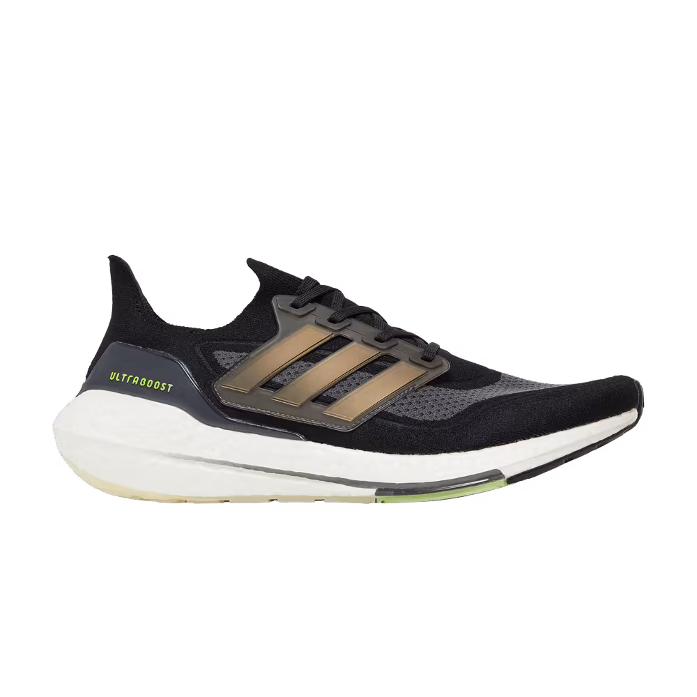 Adidas UltraBoost 21 Black Silver Metallic