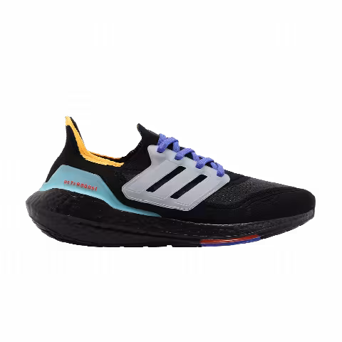 adidas UltraBoost 21 'Black Pulse Aqua'