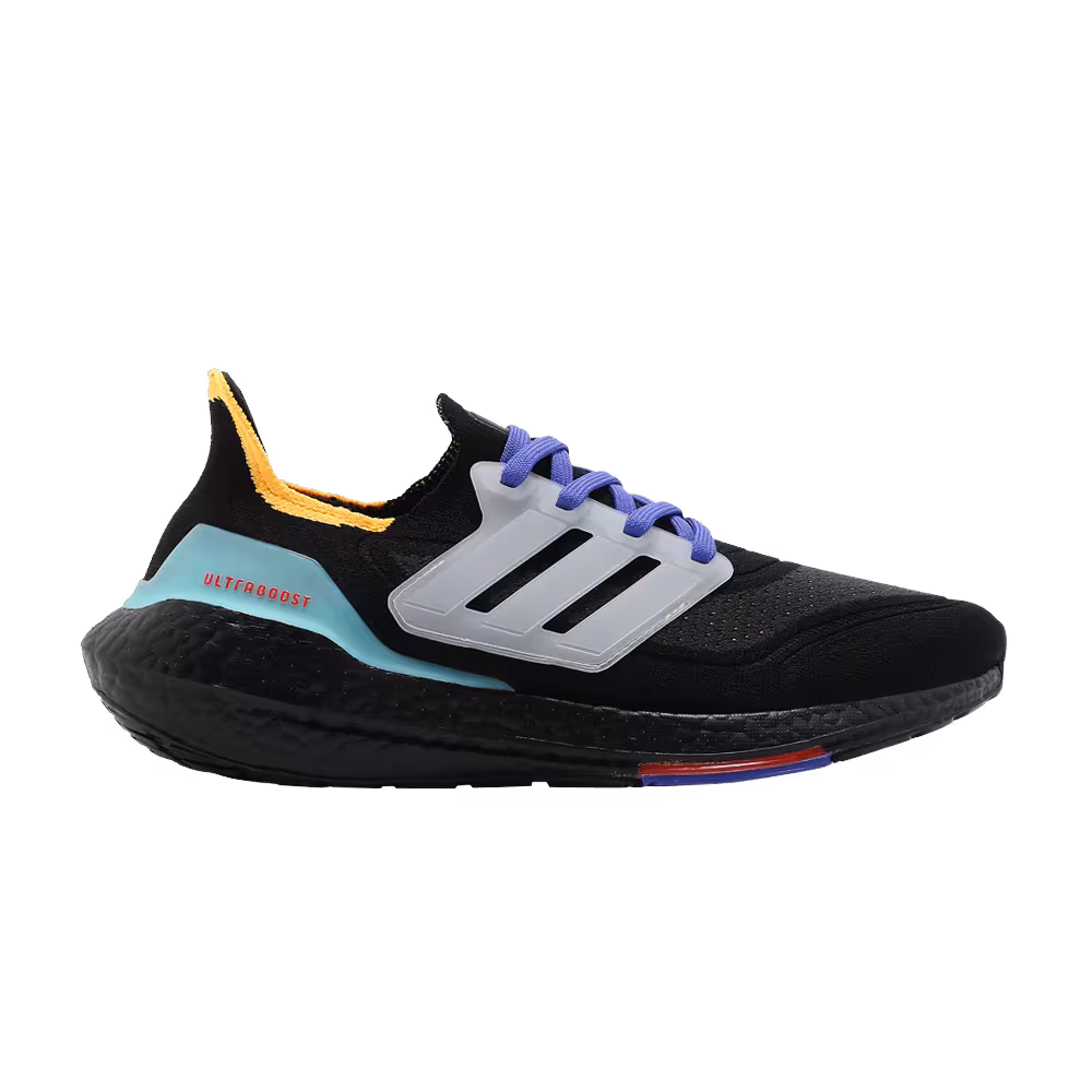 adidas UltraBoost 21 Black Pulse Aqua