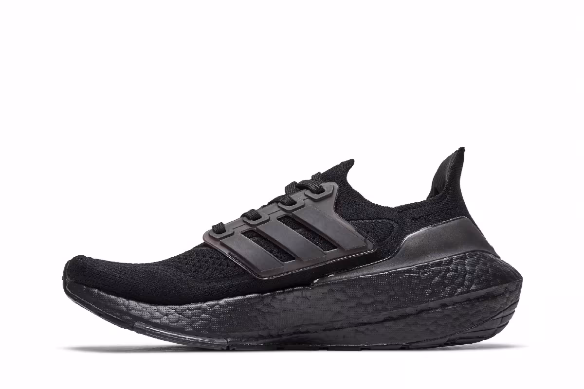 adidas Women's UltraBoost 21 Triple Black, view 4
