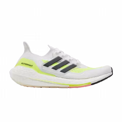 adidas Wmns UltraBoost 21 'White Solar Yellow'