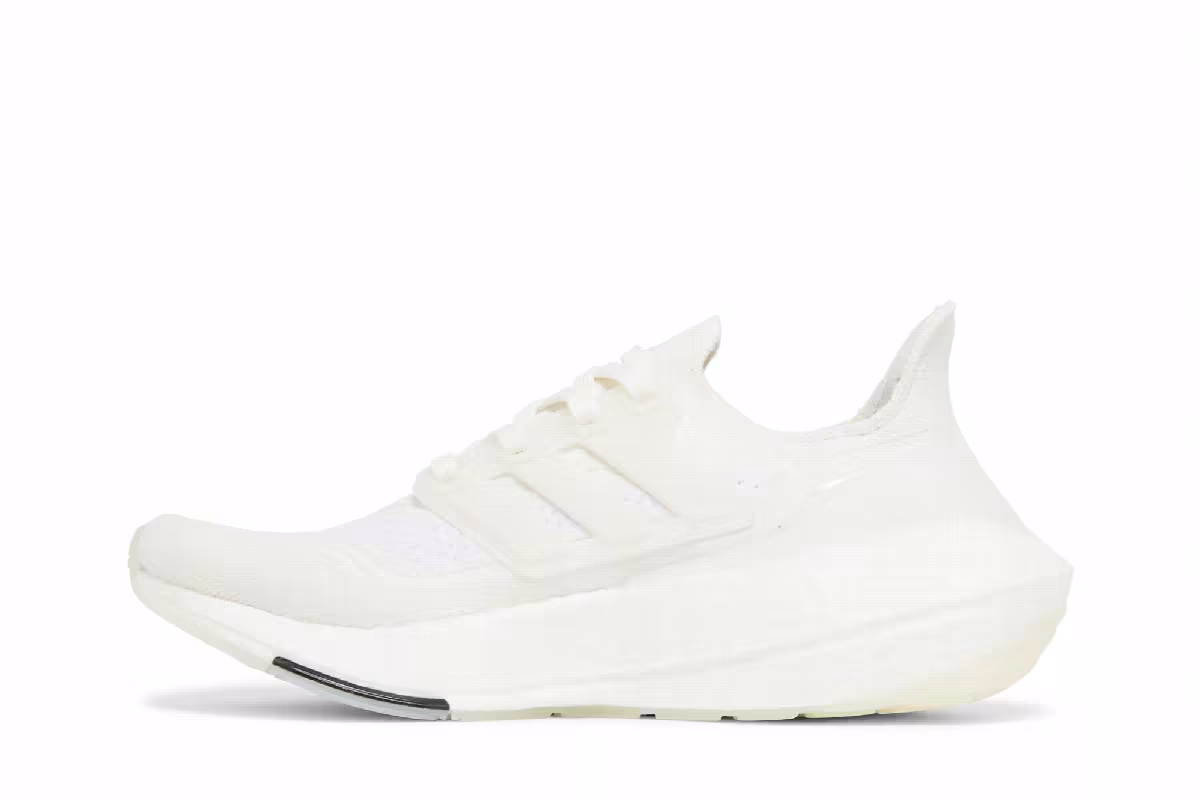 adidas Women's UltraBoost 21 Primeblue Non Dyed White, view 4