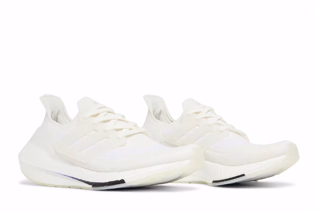 adidas Women's UltraBoost 21 Primeblue Non Dyed White, view 9