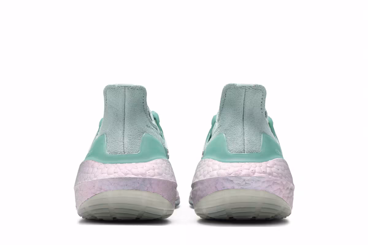 Adidas Women's UltraBoost 21 Hazy Green, view 7