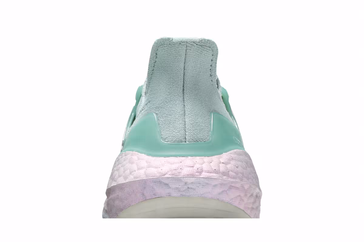 Adidas Women's UltraBoost 21 Hazy Green, view 8