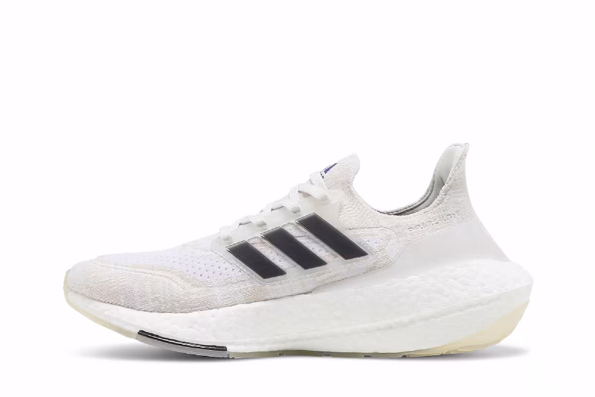 adidas Women's UltraBoost 21 Primeblue Non Dyed Black, view 4