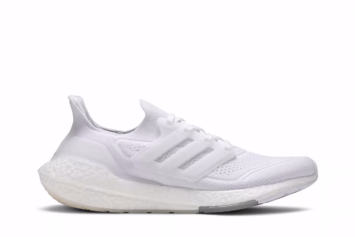 adidas Women's UltraBoost 21 Cloud White, view 2