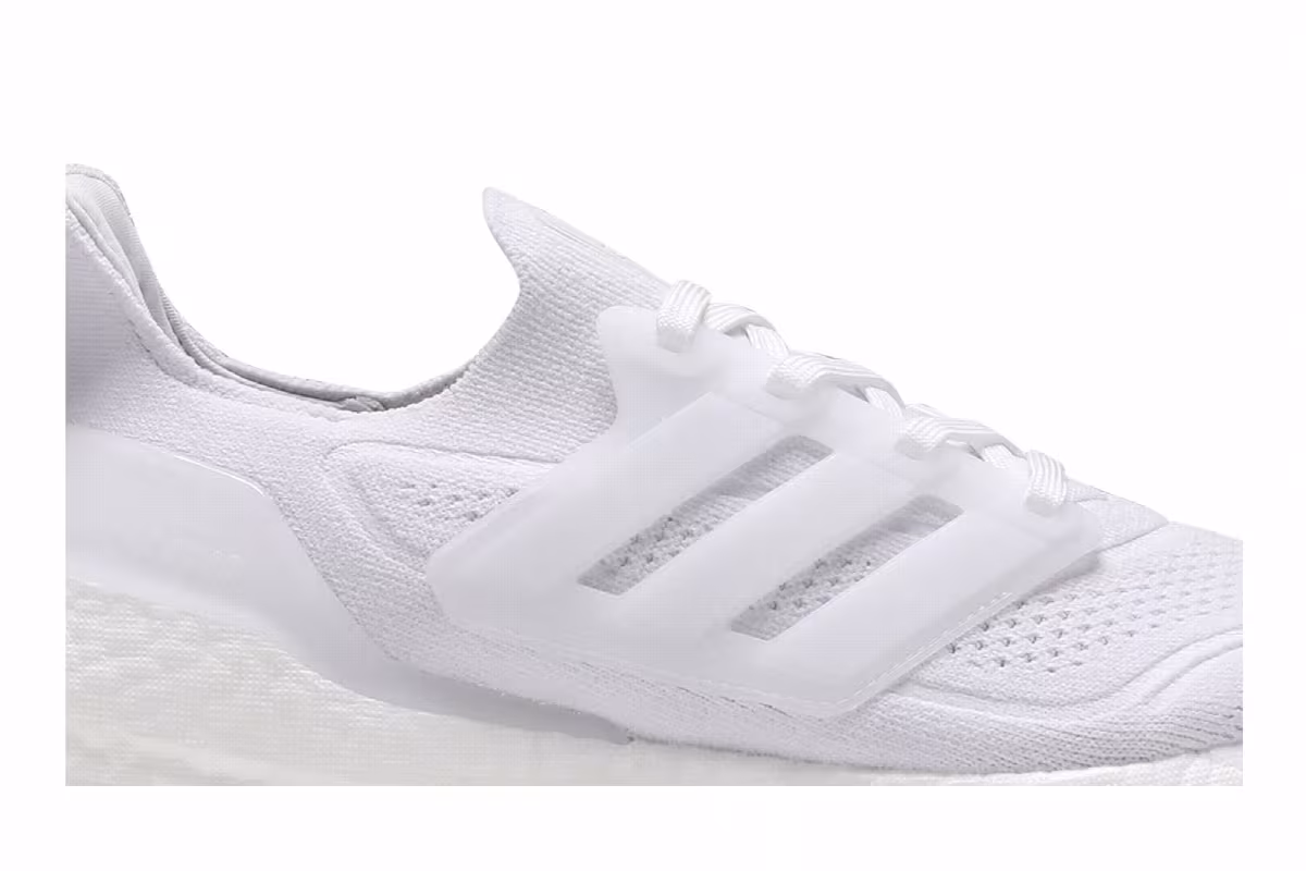 adidas Women's UltraBoost 21 Cloud White, view 3