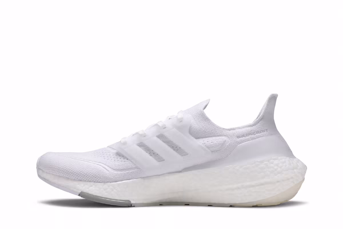 adidas Women's UltraBoost 21 Cloud White, view 4