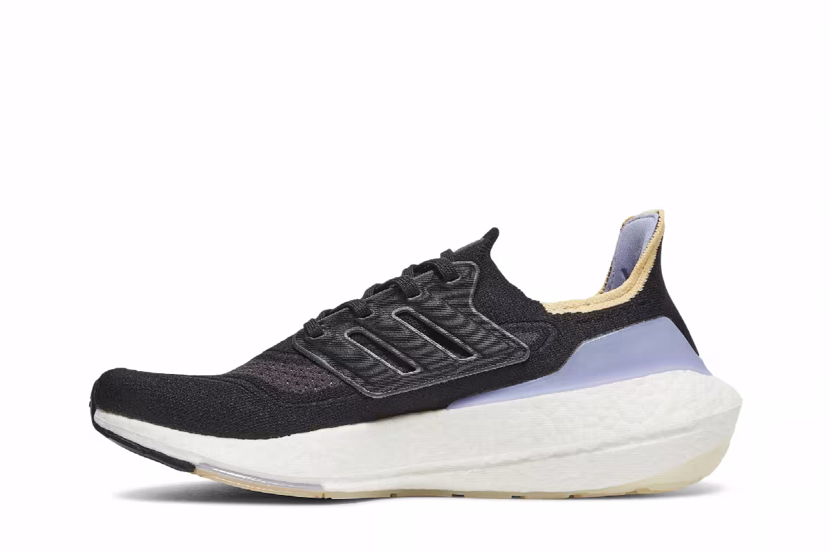 adidas Women's UltraBoost 21 Black Violet Tone, view 4