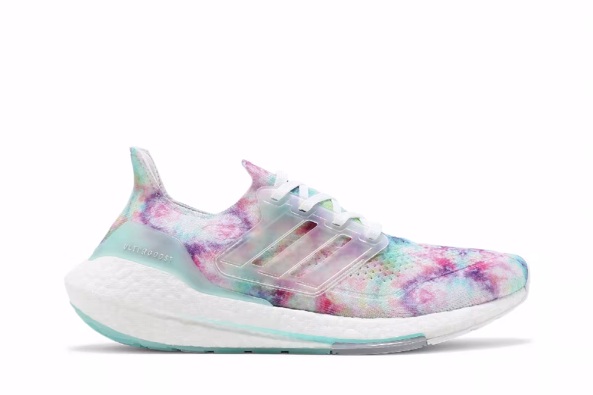 adidas Women's UltraBoost 21 Tie-Dye, view 2