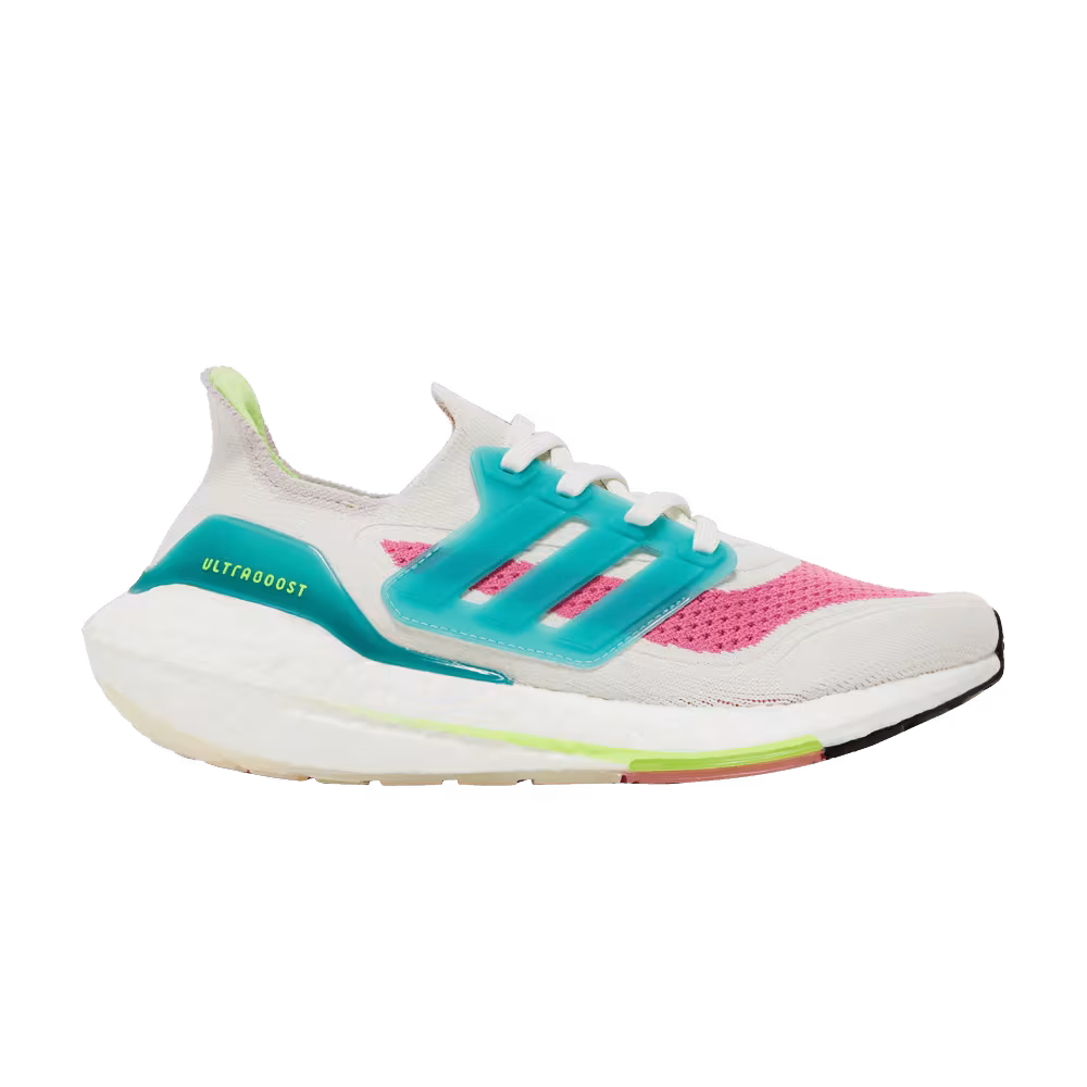 Adidas Women's UltraBoost 21 White Tint Rose Tone