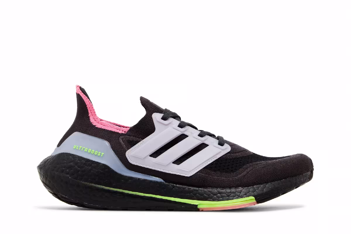 Adidas Women's UltraBoost 21 Grey Ice Purple, view 2
