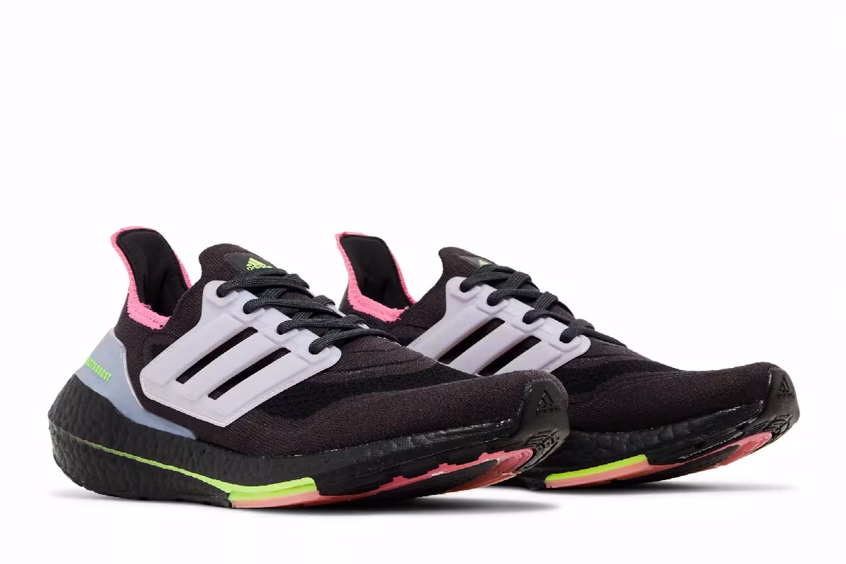 Adidas Women's UltraBoost 21 Grey Ice Purple, view 9