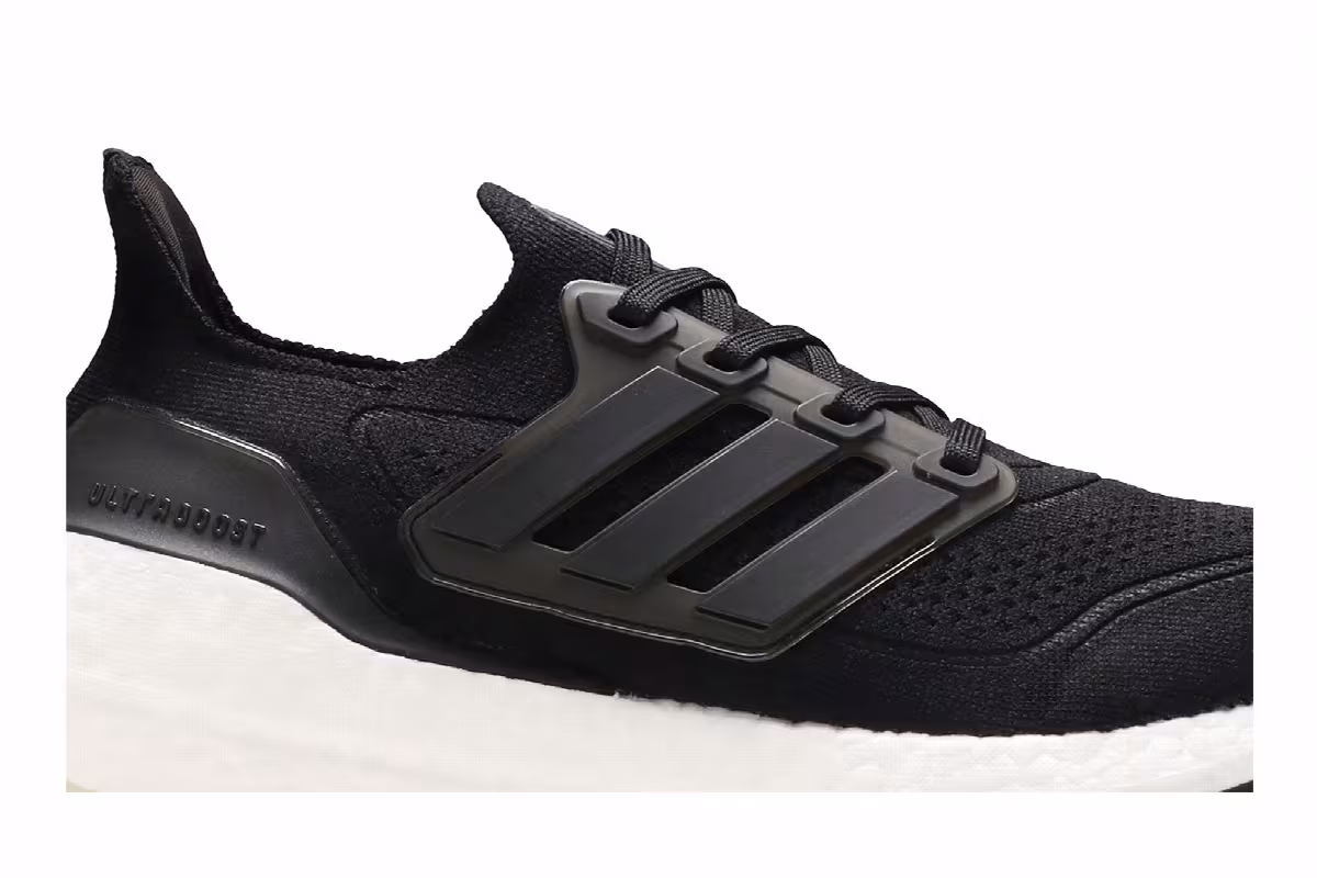 adidas Women's UltraBoost 21 Core Black, view 3