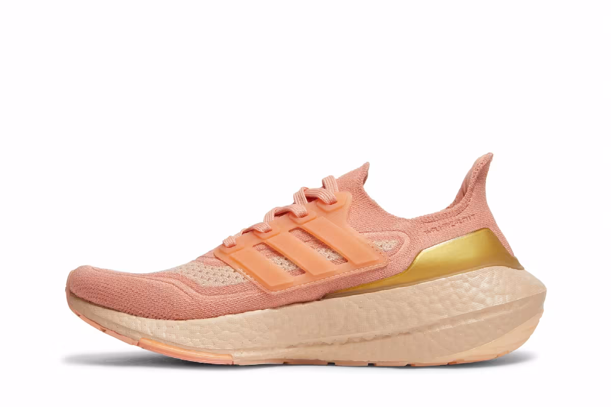 adidas Women's UltraBoost 21 Ambient Blush, view 4