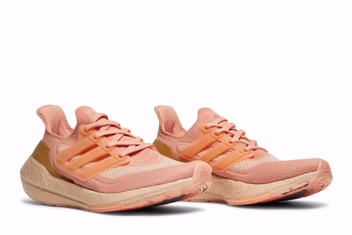 adidas Women's UltraBoost 21 Ambient Blush, view 9