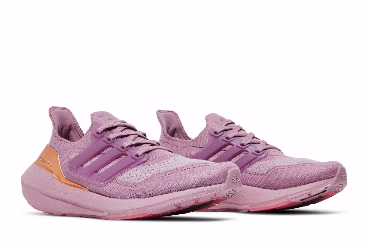 Adidas Women's UltraBoost 21 Shift Pink, view 9