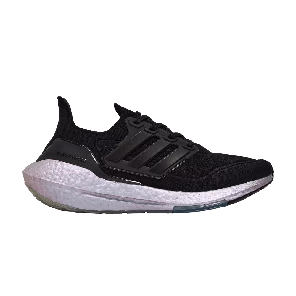 adidas Women's UltraBoost 21 Black Blue Oxide