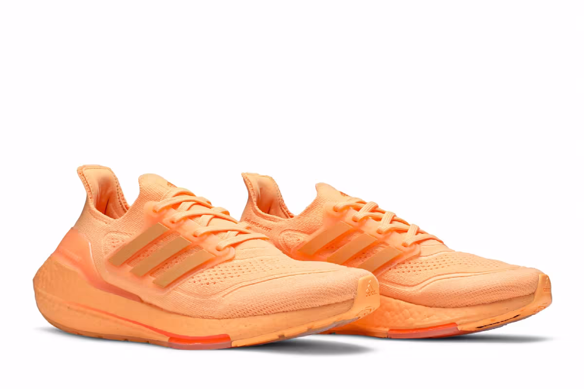 Adidas Women's UltraBoost 21 Acid Orange, view 9