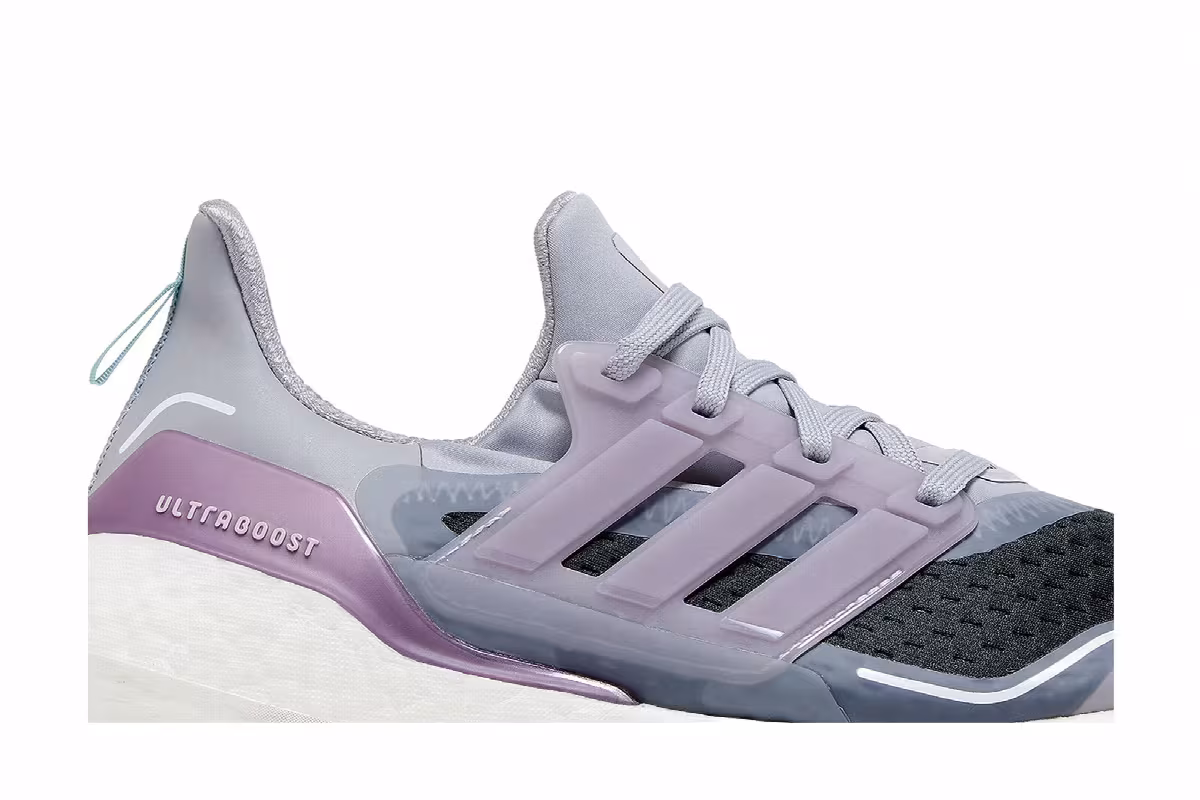Adidas Women's UltraBoost 21 Cold.Rdy Halo Silver Ice Purple, view 3